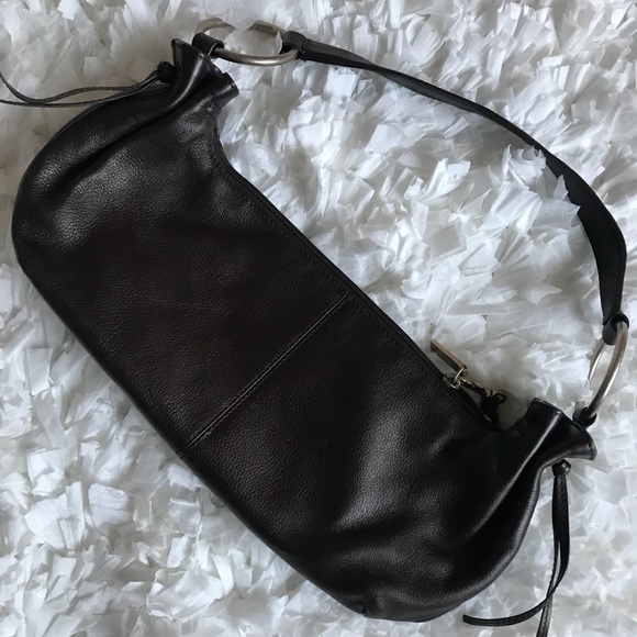 Dark brown leather purse - Picture 2 of 4